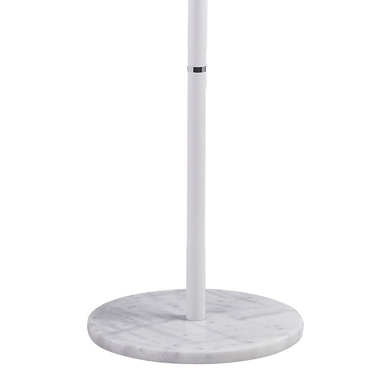 Cuier tip pom Model Marietta, Alb, 37x37x177 cm - 3