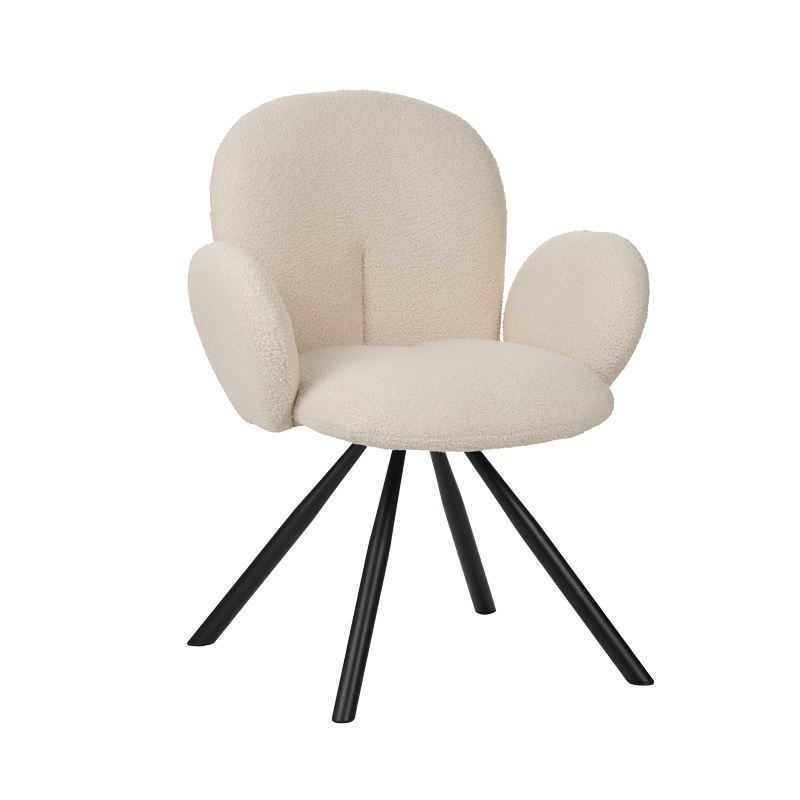 Fotoliu Model Garzele, Bej/Negru, 68x66x82.5 cm