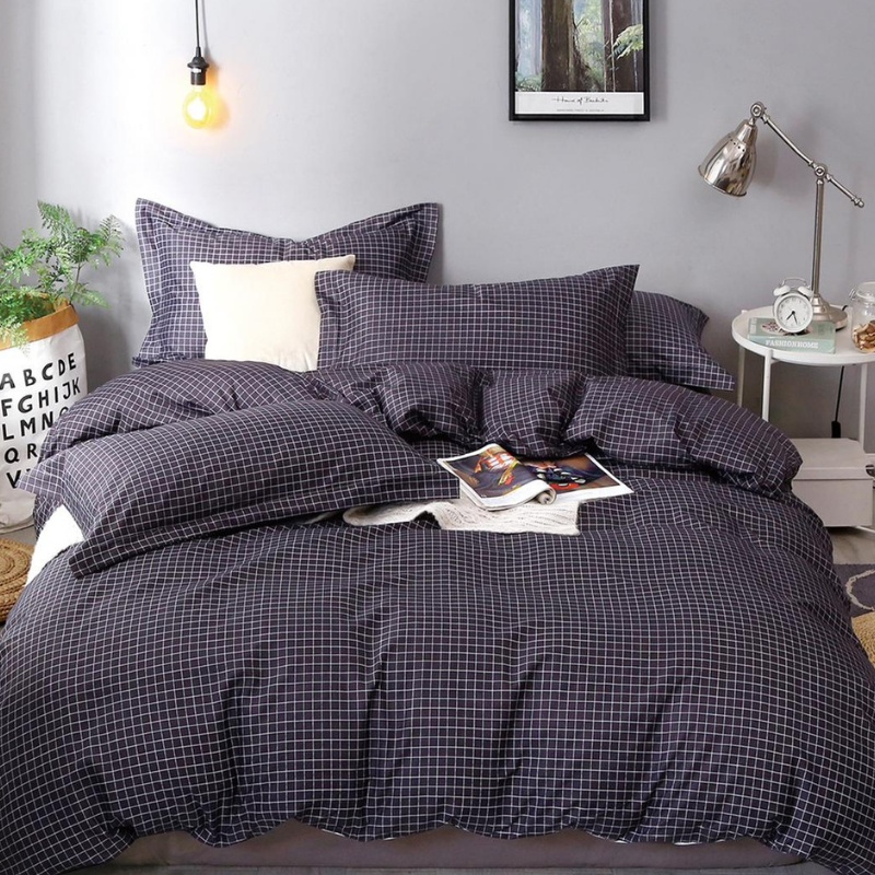 Lenjerie Bumbac Satinat 4 Piese Lumeia