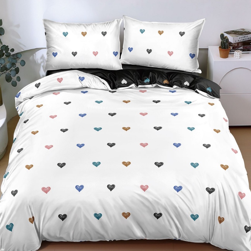 Lenjerie Bumbac Satinat 4 Piese Ravela