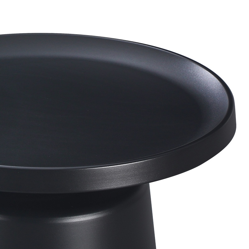 Masuta de Cafea Model Ginoze, Negru, D70x38 cm - 2 | YEO