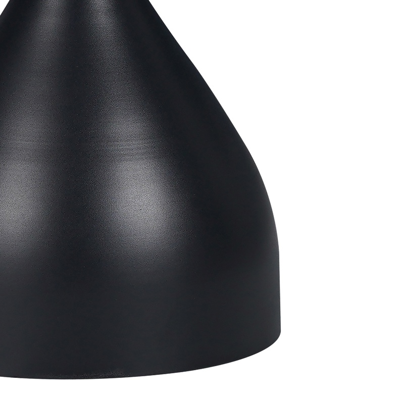 Masuta de Cafea Model Kirkene, Negru marmorat, D50x50 cm - 2 | YEO