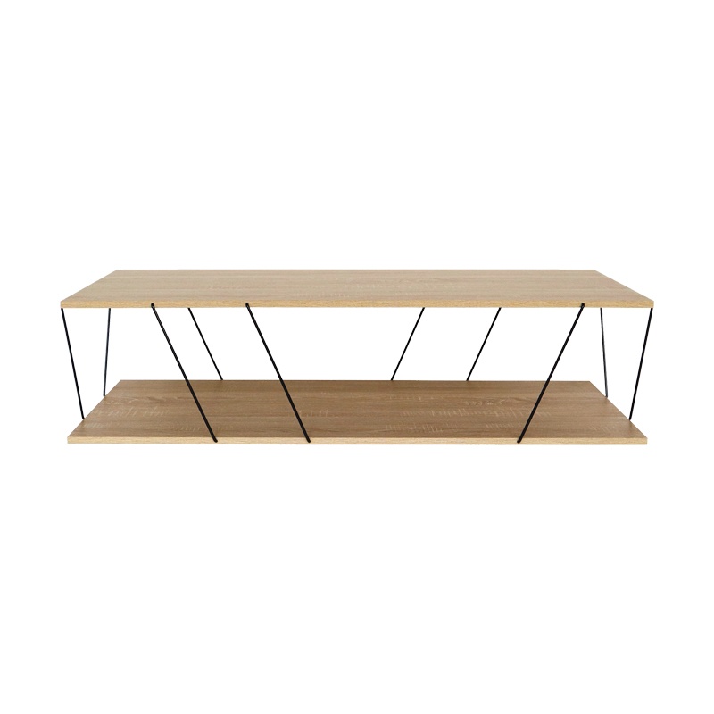 Masuta de Cafea Model Tars, Stejar/Negru - 1 | YEO