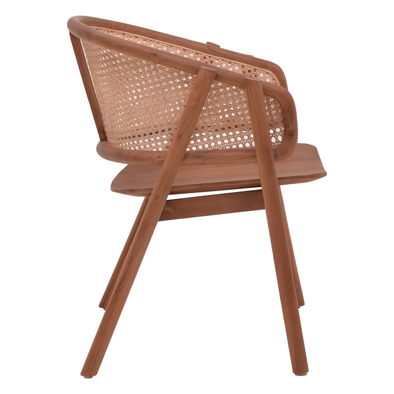 Scaun cu Brate Model Anlene, Natur , 62x54x82 cm - 2 | YEO