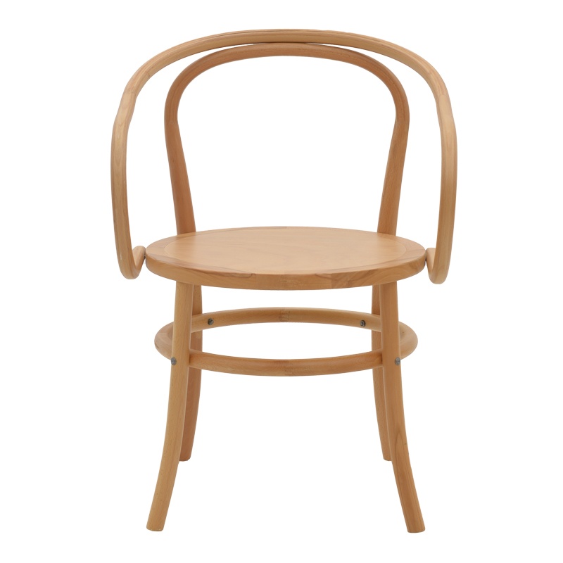 Scaun cu Brate Model Verfie, Natur, 55x50x83 cm - 3 | YEO