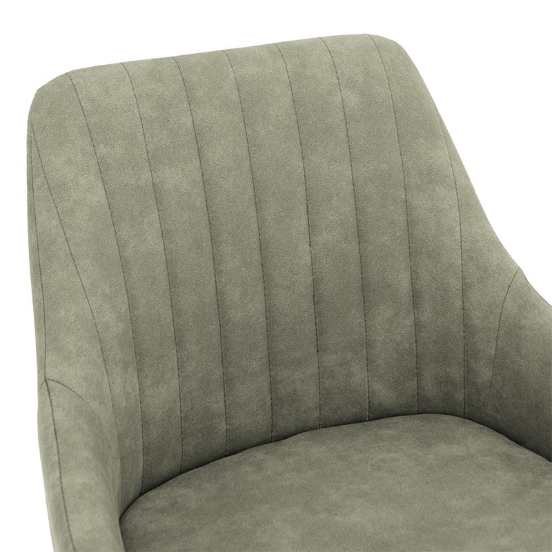 Scaun de bar Model Cody, Verde/Negru, 49x51x98 cm - 4 | YEO