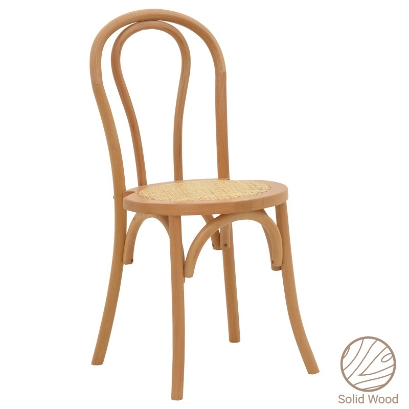 Scaun Model Azhel, Natur, 41x50x86 cm