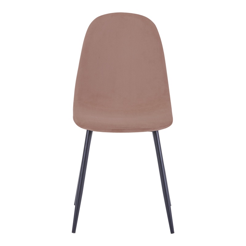 Scaun Model Bella, Rose/Negru, 43x52x88 cm - 3 | YEO