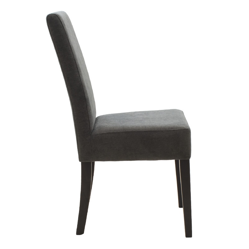 Scaun Model Ditta, Gri inchis/Wenge, 45x58x96 cm - 3 | YEO
