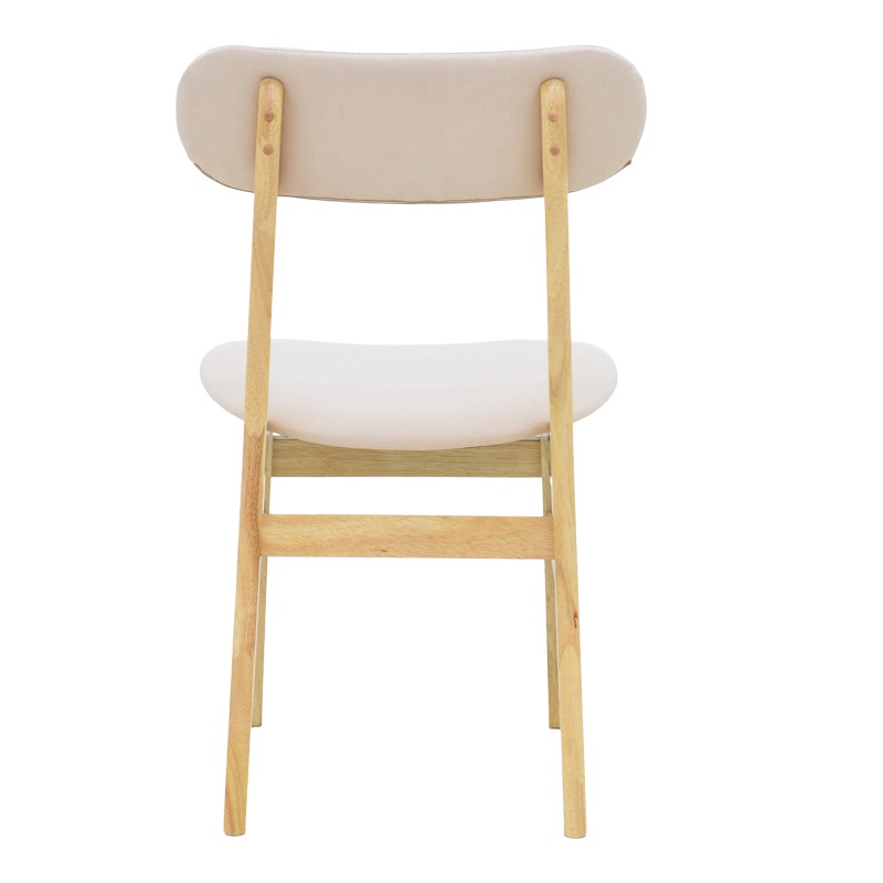 Scaun Model Gaborn, Natur/Bej , 47x47x81.5 cm - 4 | YEO