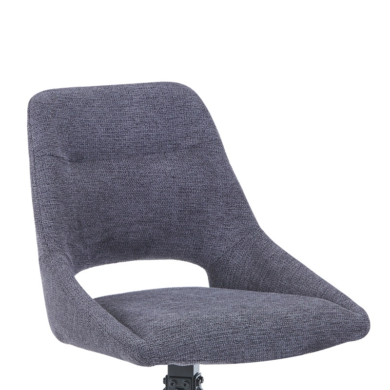 Scaun Model Luciano, Antracit/Negru, 52.5x54x85 cm - 4 | YEO