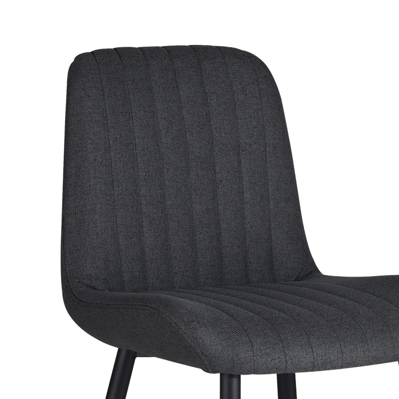 Scaun Model Versa, Antracit/Negru, 54x63.5x84 cm - 2 | YEO