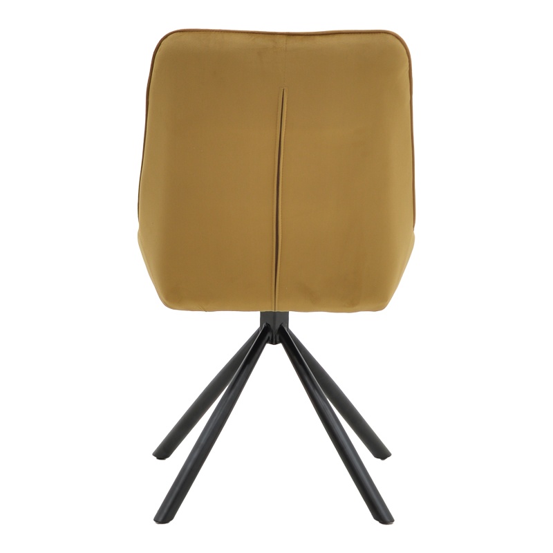 Scaun Model Wori, Maro/Negru , 48x56x82 cm - 4 | YEO