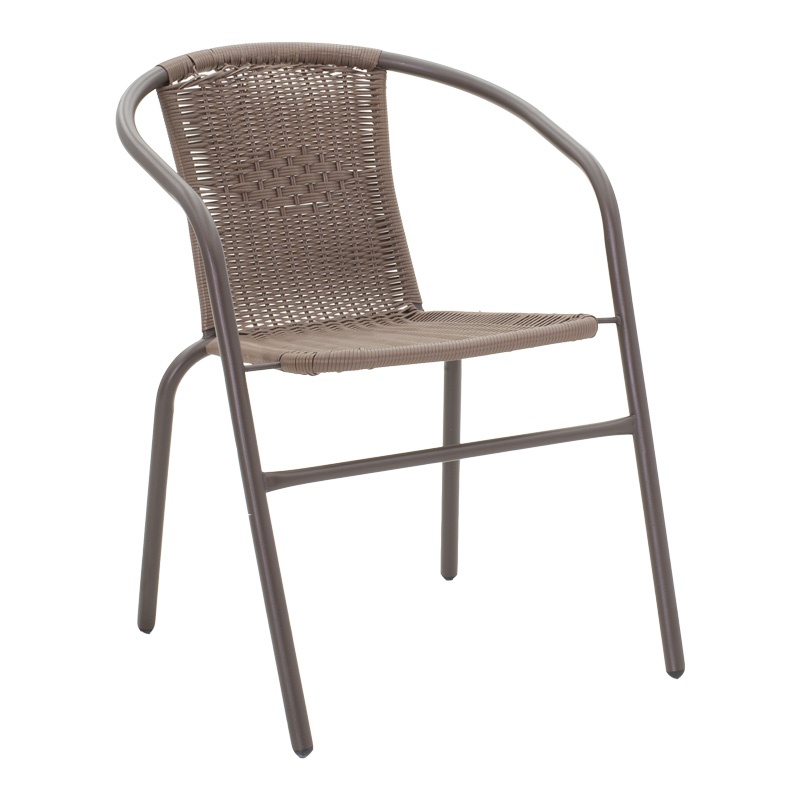 Set masă și scaune de exterior, 3 Piese, Model , Maro - 1 | YEO