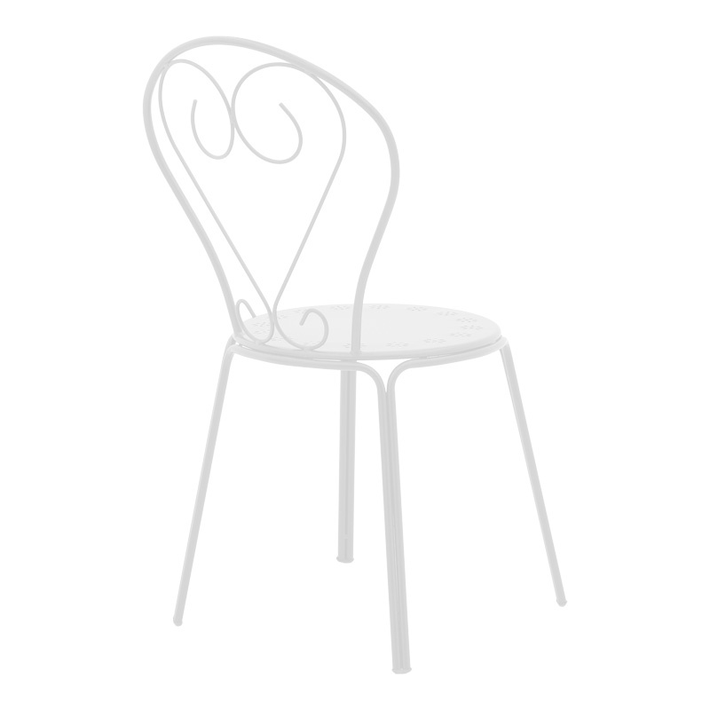 Set masă și scaune de exterior, 3 Piese, Model Watson-Chari, Alb, 70x70x70 cm - 2 | YEO