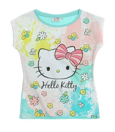 Tricou cu maneca scurta Hello Kitty