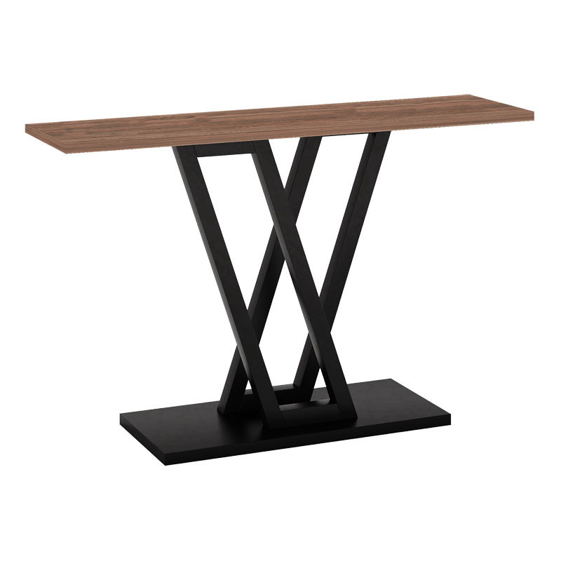 Consola Model Wirmo, Nuc/Negru, 110x30x80 cm