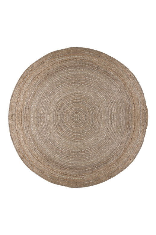 Covor Capri Jute Circle Natural 133X133 cm, rotund, Flair Rugs - 1 | YEO