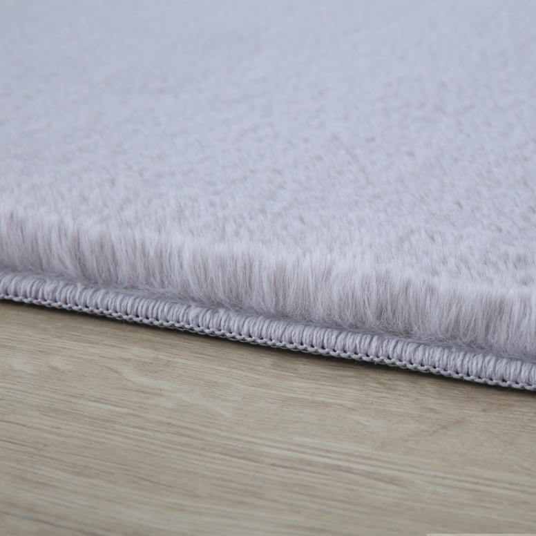 Covor Pouffy V1 Argintiu 200 x 200cm - 1 | YEO