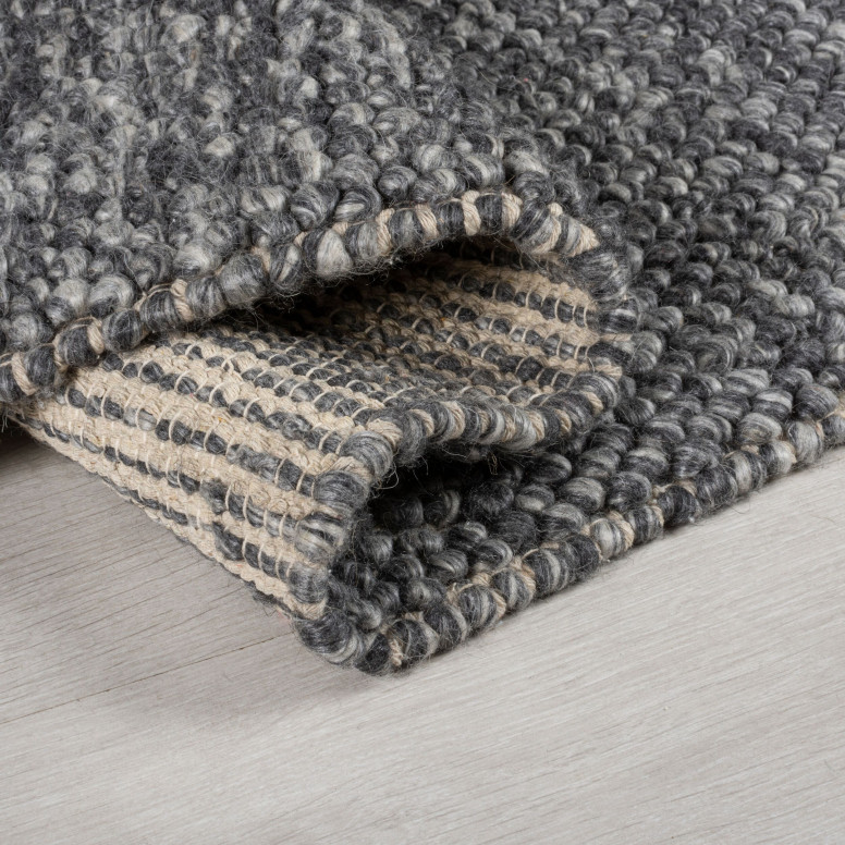 Covor traversă Minerals Gri Închis 60X230 cm, Flair Rugs - 2 | YEO