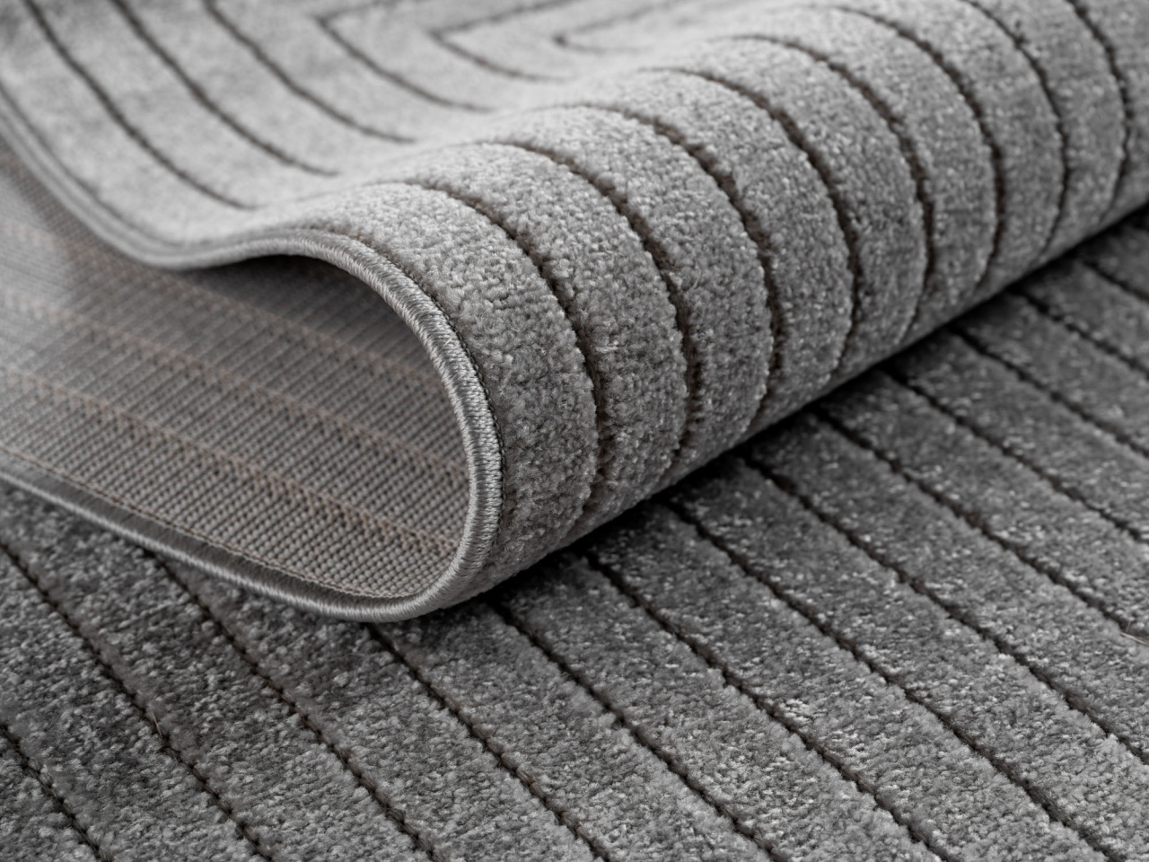Covor traversa Nova V2 Argintiu, 80 x 150 cm - 2 | YEO