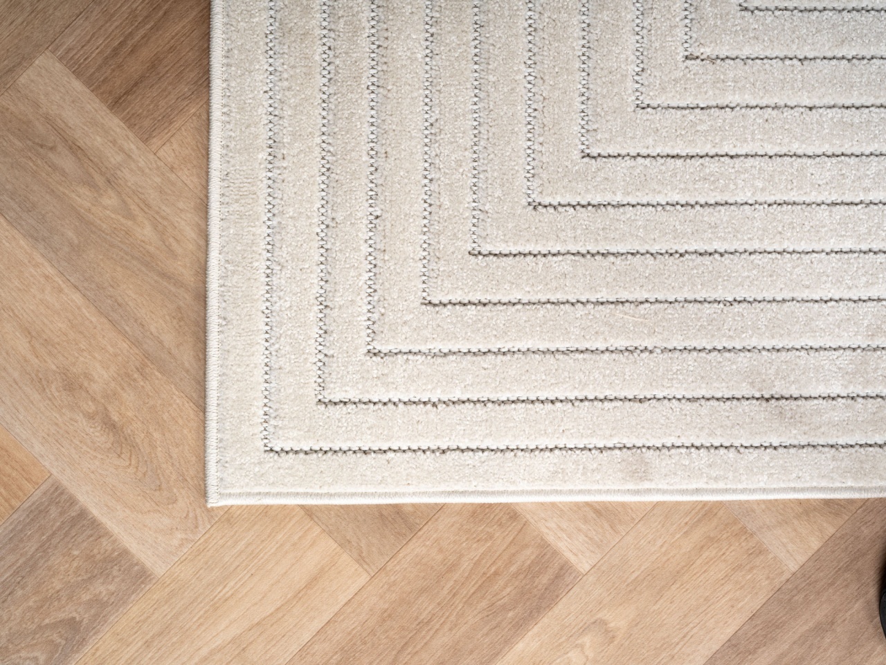 Covor traversa Nova V2 Crem, 80 x 150 cm - 1 | YEO
