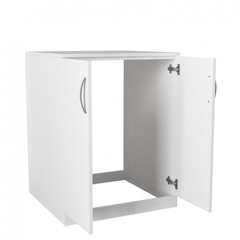Dulap multifunctional Model Benito, Alb, 70x67x90 cm - 3 | YEO