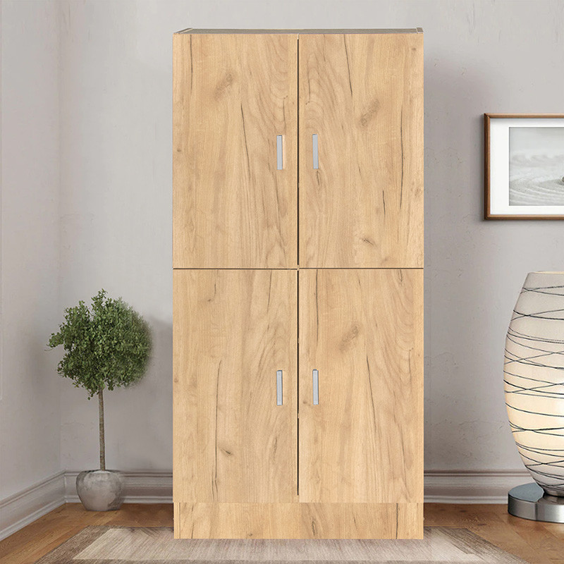 Dulap pantofi Felicity culoare lemn natural 60x32x127cm - 2 | YEO