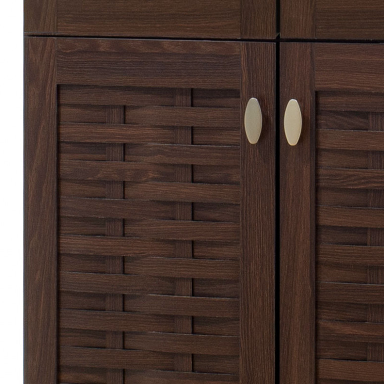 Dulap Pantofi Model Zion, Nuc, 78x40x170,5 cm