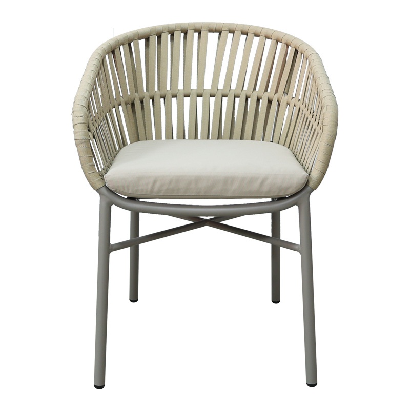 Fotoliu de grădină Model Frama, Maro, 57x60x78 cm - 3 | YEO