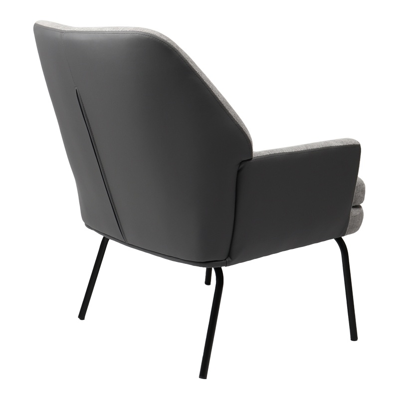 Fotoliu Model Kieran, Gri, 77x69x82.5 cm - 1 | YEO