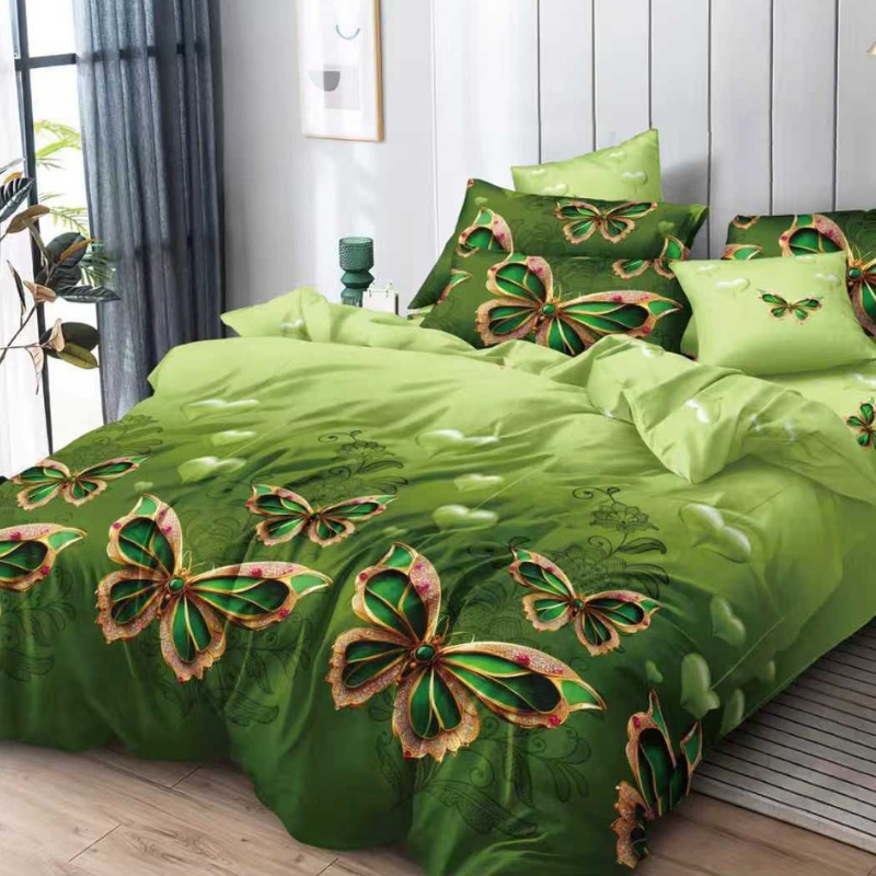 Lenjerie cu elastic 180x200cm, Staravia, 4 Piese