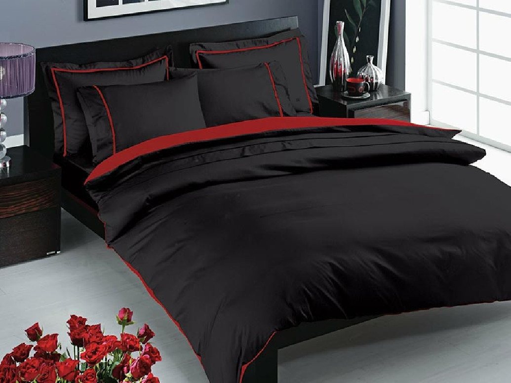 Lenjerie Prestige Negru (Satin Deluxe)