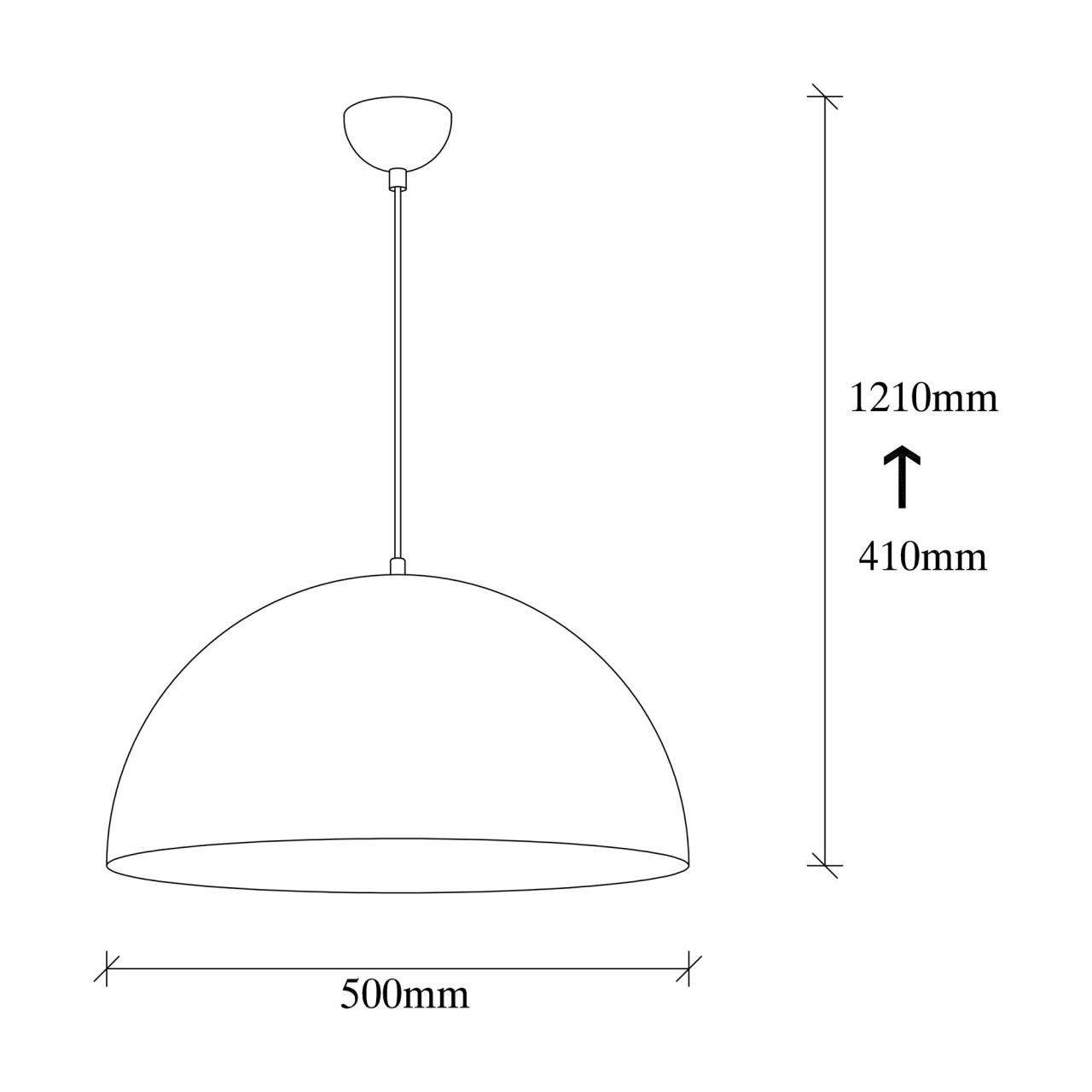 Lustra Berceste Alb 50x50x121 cm - 2 | YEO