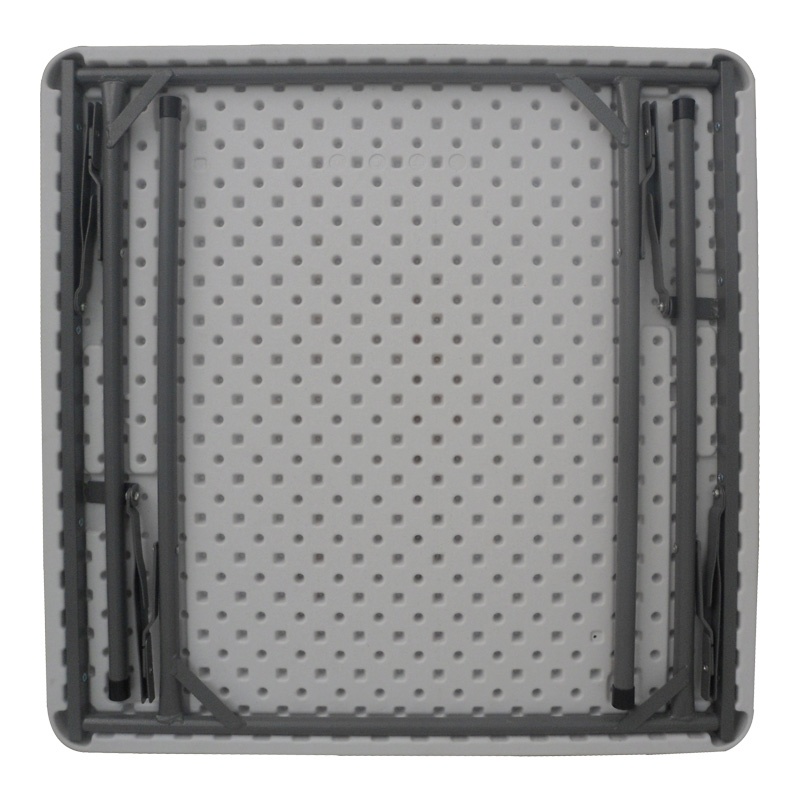 Masă de exterior pliabilă Model Comfort, Alb, 80x80x74 cm - 1 | YEO