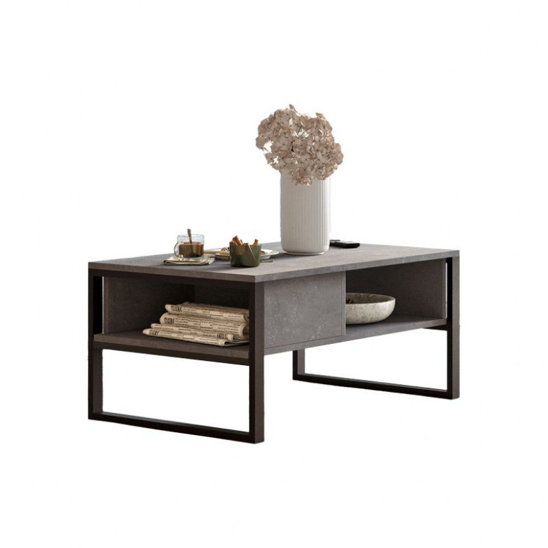 Masuta de Cafea Model Browning, 100x60x44.5 cm, Antracit
