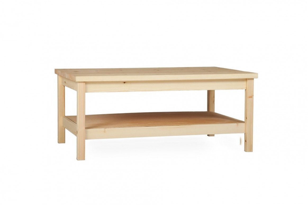 Masuta de Cafea Model Elijah, 110x60x50 cm, Mesteacan - 2 | YEO