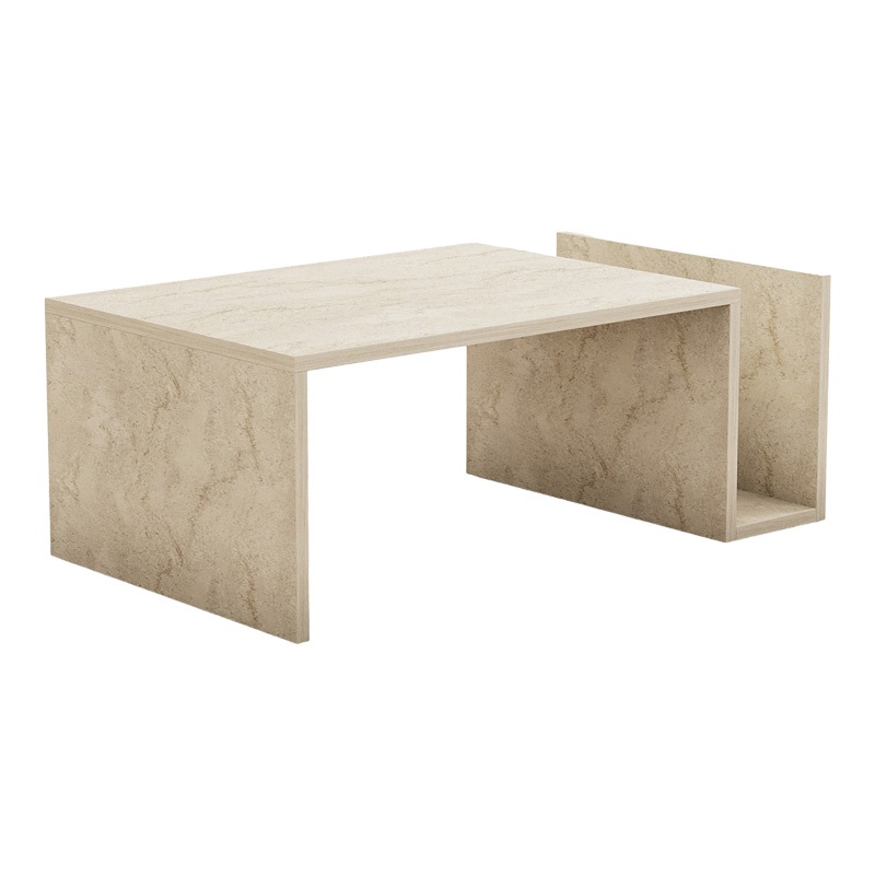 Masuta de Cafea Model Poko, Natur, 86.8x50x32.4 cm