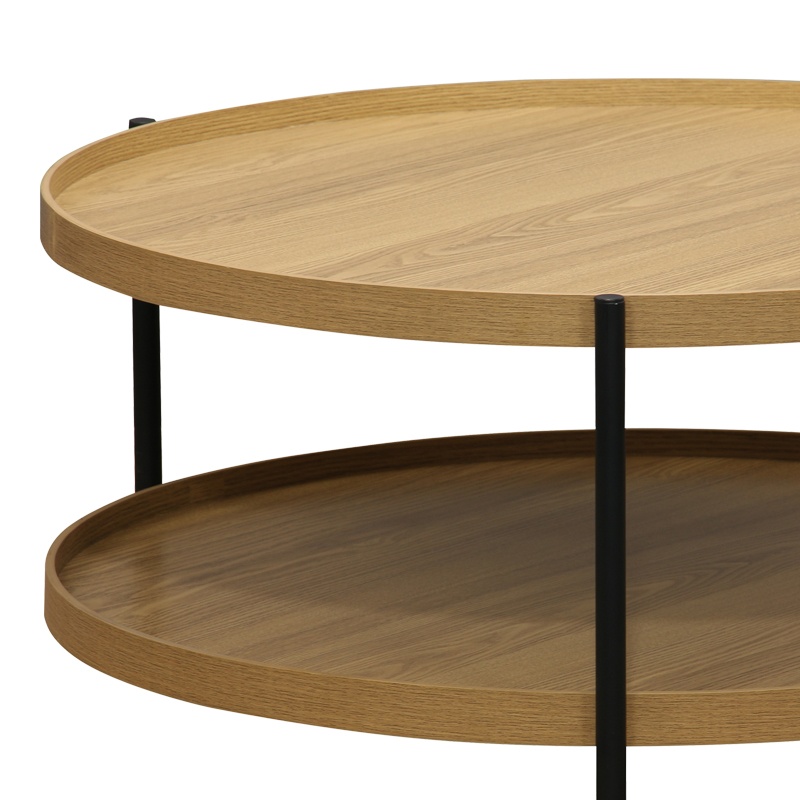 Masuta de Cafea Model Portogie, Natur, D80x40 cm - 1 | YEO