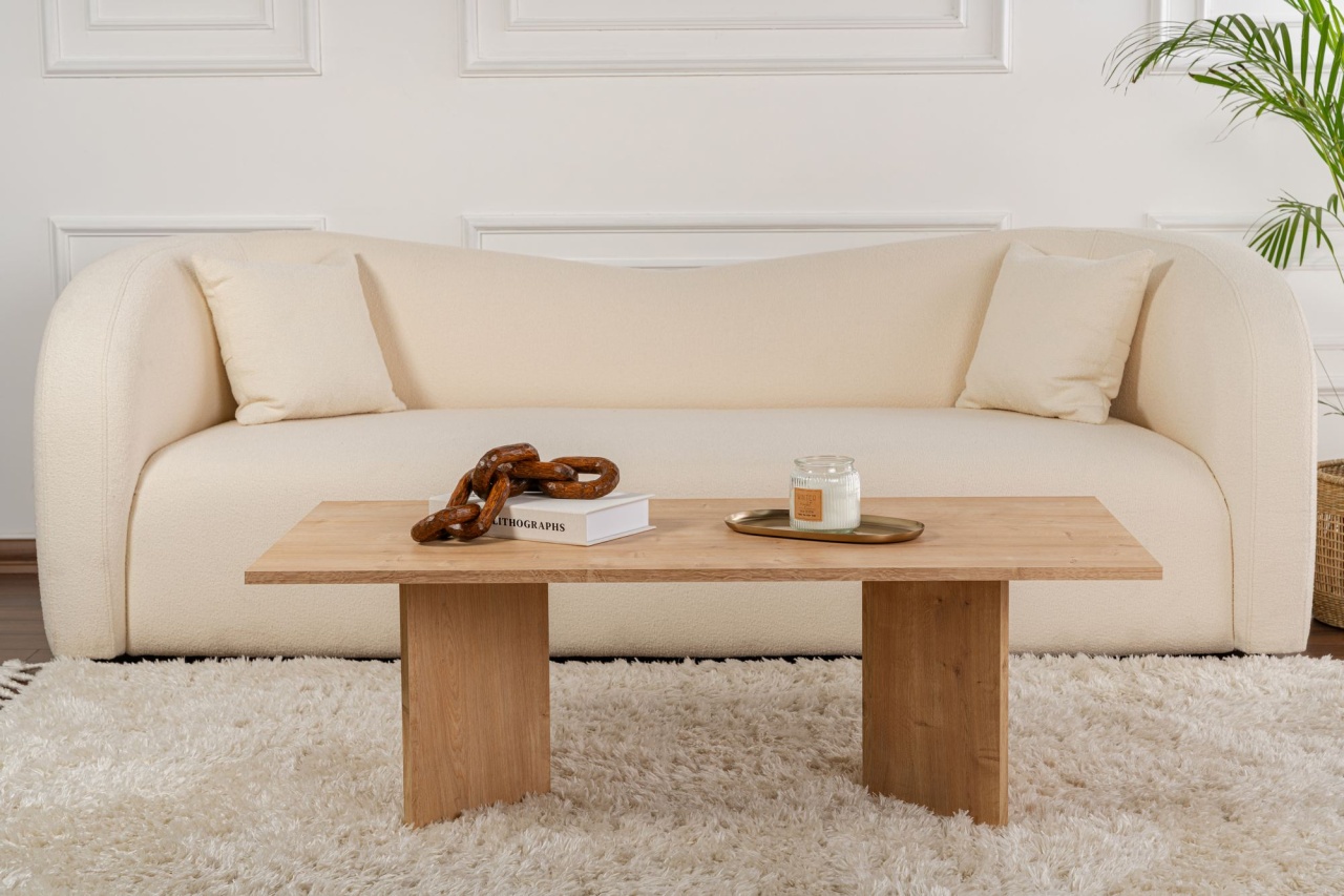 Masuta de cafea Model Sabin, Stejar Safir - 1 | YEO