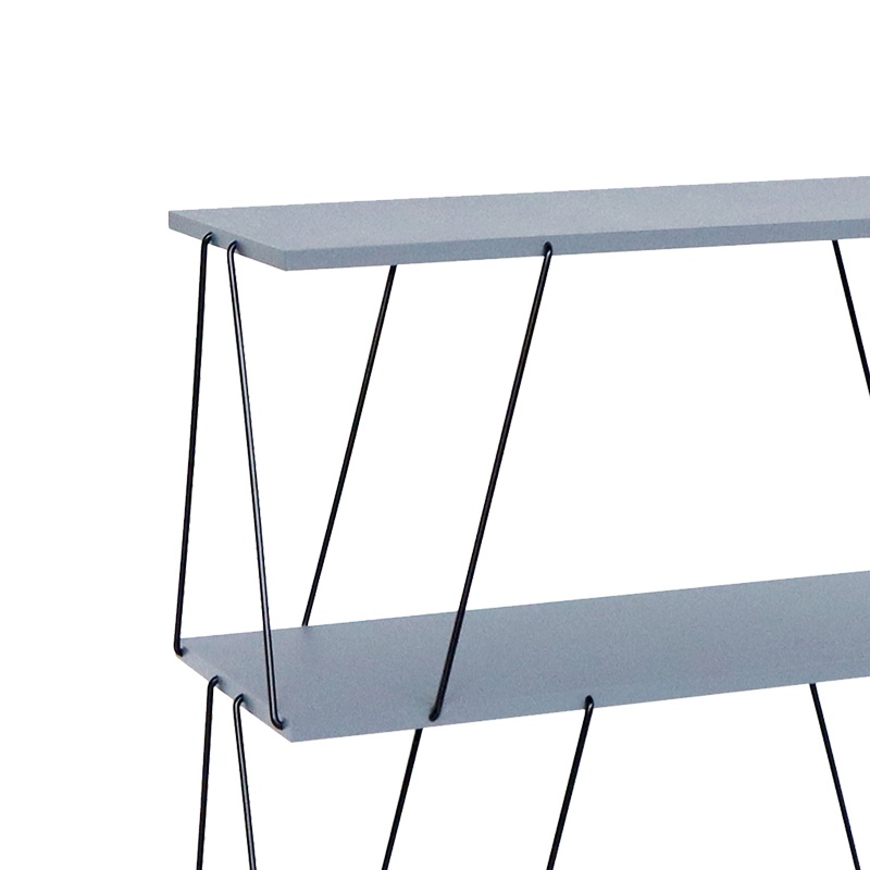 Masuta de Cafea Model Tars, Gri/Negru, 80x30x69.2 cm - 1 | YEO