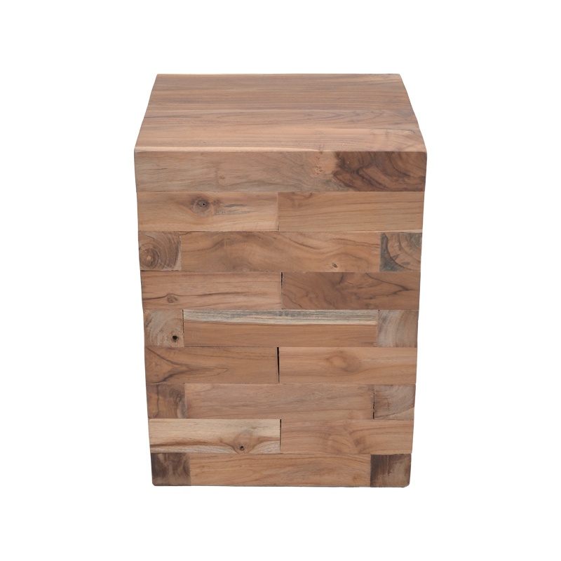 Masuta de Cafea Model Werzy, Natur, 35x35x49 cm - 1 | YEO