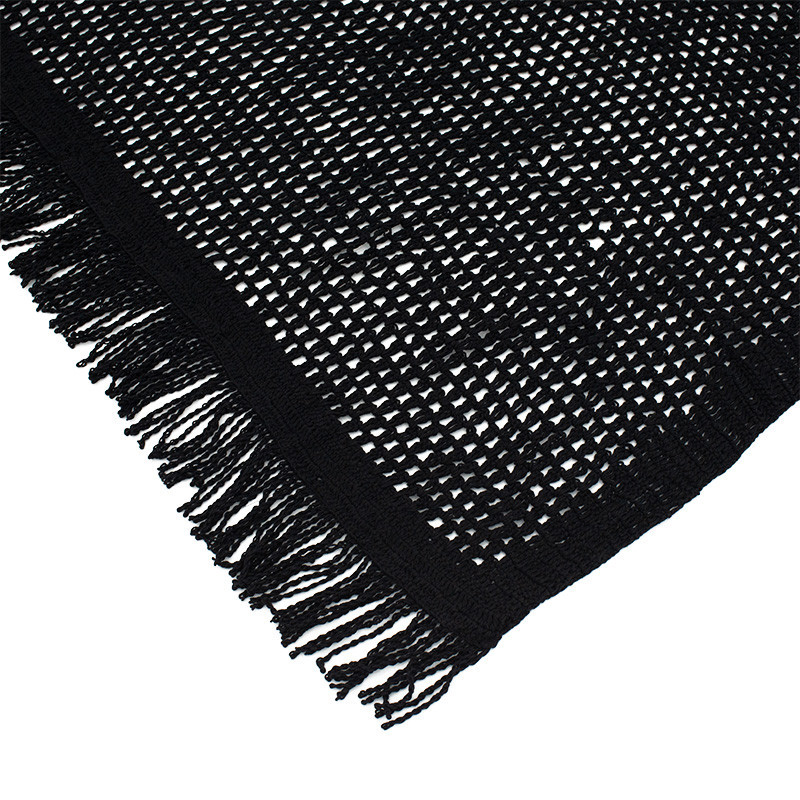 Parasolar Roof macrame negru 4x4m - 2 | YEO
