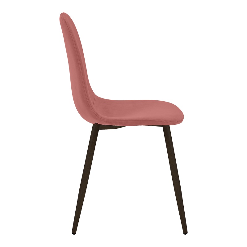 Scaun Bella, rotten apple/negru, 43.5x52x89 cm - 3