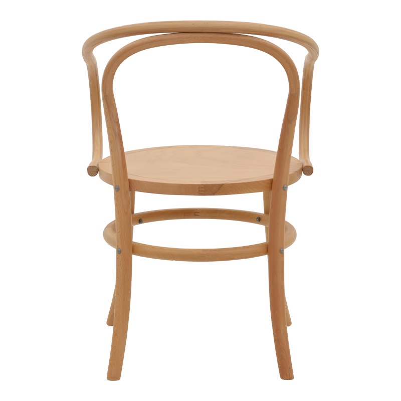 Scaun cu Brate Model Verfie, Natur, 55x50x83 cm - 4 | YEO