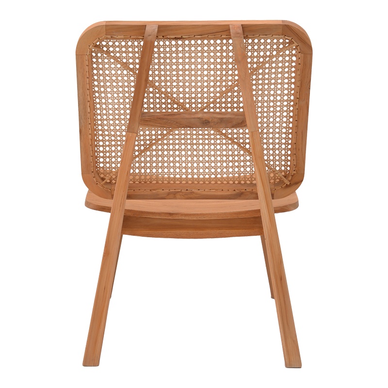 Scaun cu Brate Model Viborg, Natur, 60x75x87 cm - 4 | YEO