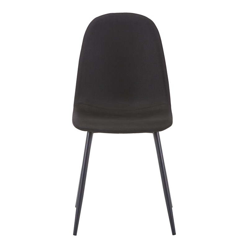 Scaun Model Bella, Antracit/Negru, 43x52x88 cm - 3 | YEO