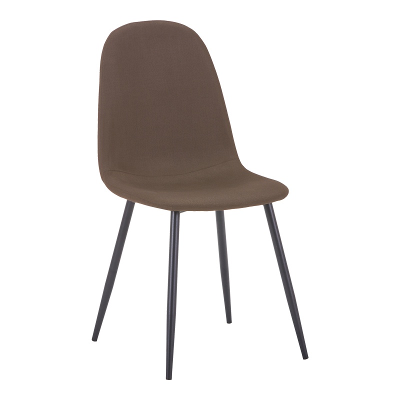 Scaun Model Bella, Maro/Negru, 43x52x88 cm