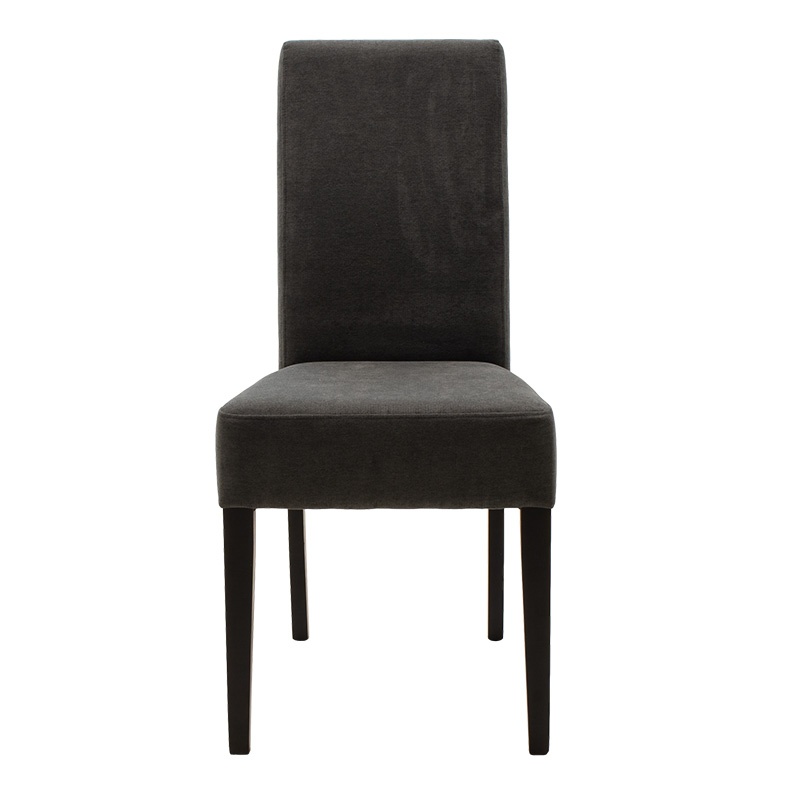 Scaun Model Ditta, Gri inchis/Wenge, 45x58x96 cm - 4 | YEO