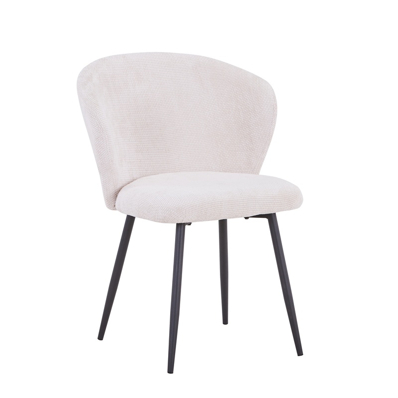 Scaun Model Karg, Alb/Negru, 57x62x80 cm